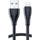 Joyroom S-Ul012A11, USB-A na Lightning, 2.4A, 0.25m, čierny