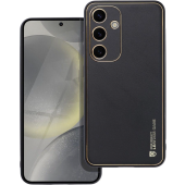 Plastové puzdro na Samsung Galaxy S23 FE 5G S711 Leather čierne