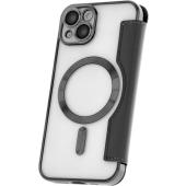 Diárové puzdro na Apple iPhone 13 Pro Max Smart Chrome Mag čierne