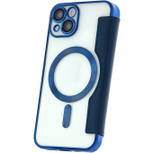 Diárové puzdro na Apple iPhone 11 Smart Chrome Mag modrá