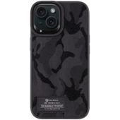 Obal Tactical Camo Troop Apple iPhone 15 Black