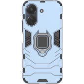 Odolné puzdro na Xiaomi Redmi 13C/Poco C65 Ring Armor Rugged svetlo modré