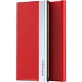 Diárové puzdro na Xiaomi Redmi 13C/Poco C65 Slide Book červené