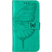Diárové puzdro na Infinix Hot 30i MEZZO motýle zelené