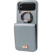 Diárové puzdro na Samsung Galaxy Z Flip4 5G F721 Ringke Card Pocket modré