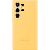 Silikónové puzdro Samsung na Samsung Galaxy S24 Ultra 5G S928 EF-PS928TYE Silicone Cover žlté