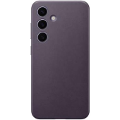 Plastové puzdro Samsung na Samsung Galaxy S24 5G S921 GP-FPS921HCAVW Vegan Leather Cover Dark Violet