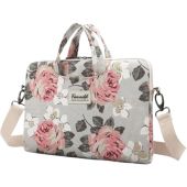 Canvaslife Briefcase na 15"-16" notebook, bielo-ružová, taška na notebook