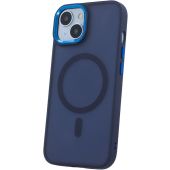 Obal Frozen Mag case Apple iPhone 15 Pro navy blue