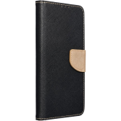 Obal Fancy Book Xiaomi Redmi 13 4G black/gold