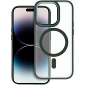 Obal Matte Mag Cover MagSafe Apple iPhone 16 Plus green