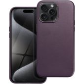 Obal Leather Mag Cover Apple iPhone 16 Plus dark violet