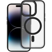 Obal Matte Mag Cover MagSafe Apple iPhone 16 Pro black