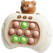 Maxlife MXPS-100, prenosná hra, medvedík, hnedá