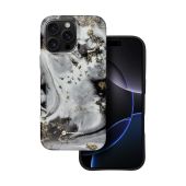 FORCELL F-PROTECT Mirage case compatible with MagSafe for IPHONE 16 PRO MAX silver fog