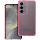 Obal MATRIX CLEAR Case Samsung Galaxy S21 FE 5G G990 powder pink