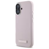 Karl Lagerfeld case for iPhone 16 6,1 KLHMP16SPGMSRPP pink Hard FW Metal Plate MagSafe