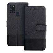 Gomma Book Samsung A21s - čierne (s prackou)