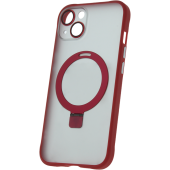 Obal Mag Ring case Apple iPhone 15 Plus red