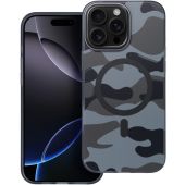 Obal FORCELL F-PROTECT Levels with Dual Layer 4D technology, Miliatry Drop Tested, MagSafe, Apple iPhone 16 Pro black camo