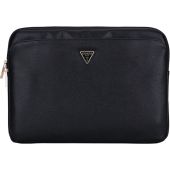 Guess PU Grained Triangle Logo Computer Bag 14" GUCS14ZPGTSPSK Black