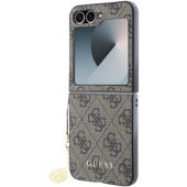Obal Guess 4G Charm Samsung Galaxy Z Flip6 5G F741 GUHCZF6GF4GBR Brown