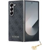 Obal Guess 4G Charm Samsung Galaxy Z Fold6 5G F956 GUHCZFD6GF4GGR Grey