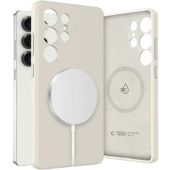 Obal Tech-Protect Liquid Silicone MagSafe Samsung Galaxy S25 Ultra 5G S938 Cosmic Latte