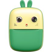 HURC10Z Mini termálna fototlačiareň pre deti, nahrávanie videa, zelená