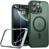 Obal ESR Classic Pro Set Halolock MagSafe Apple iPhone 16 Pro Frosted Green