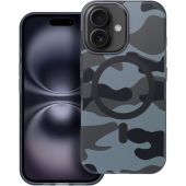 Obal FORCELL F-PROTECT Levels with Dual Layer 4D technology, Miliatry Drop Tested, MagSafe, Apple iPhone 16 black camo