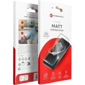 Ochranné sklo Forcell Matt Glass Apple iPhone 13/16e čierne