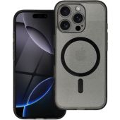 Obal CLEAR MAG COVER GLITTER MagSafe Samsung Galaxy S25 5G S931 čierny