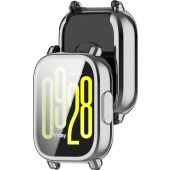 Ochranné puzdro/sklo Bizon Case Watch Felipe Xiaomi Redmi Watch 5 Active strieborné