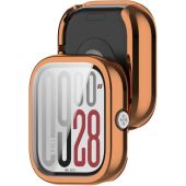 Ochranné puzdro/sklo Bizon Case Watch Felipe Xiaomi Redmi Watch 5 ružovo-zlaté