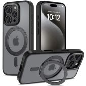 Obal Tech-Protect Magring MagSafe Apple iPhone 16 Pro Matte Black