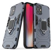 Obal Rugged Ring Armor Apple iPhone 12 Mini modrý