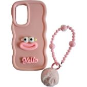 Obal 3D TPU Samsung Galaxy A36 5G A366/A56 5G A566 face svetlo ružový