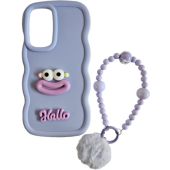 Obal 3D TPU Samsung Galaxy A36 5G A366/A56 5G A566 face fialový