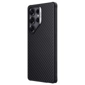 Obal Nillkin Synthetic Fiber PRO Magnetic Samsung Galaxy S25 Ultra 5G S938 strieborný