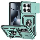 Obal Camshield Ring Armor Xiaomi 14T Pro 5G zelený 