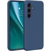 Obal Etteri Silicone case Samsung Galaxy S24 5G S921 dark blue