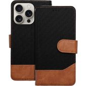 Obal JEANS Book Xiaomi Redmi Note 14 Pro 5G/14 Pro+ 5G/POCO X7 5G black