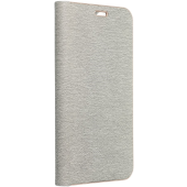 Obal LUNA Book Gold Xiaomi Redmi Note 14 Pro 5G/14 Pro+ 5G/POCO X7 5G silver