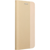 Obal SENSITIVE Book Xiaomi Redmi Note 14 4G zlatý