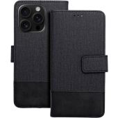 Obal GOMMA Book Xiaomi Redmi Note 14 Pro 5G/14 Pro+ 5G/POCO X7 5G black