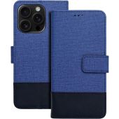 Obal GOMMA Book Samsung Galaxy A56 5G A566 modrý