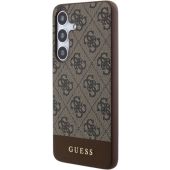 Obal Guess PU 4G Stripe Samsung Galaxy S24+ 5G S926 GUHCS24MG4GLBRBrown