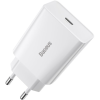 Rýchlonabíjačka Baseus Speed Mini CCFS-SN02, USB-C 20W, biela