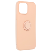 Silikónové puzdro na Apple iPhone 13 Pro Roar Amber ružové 